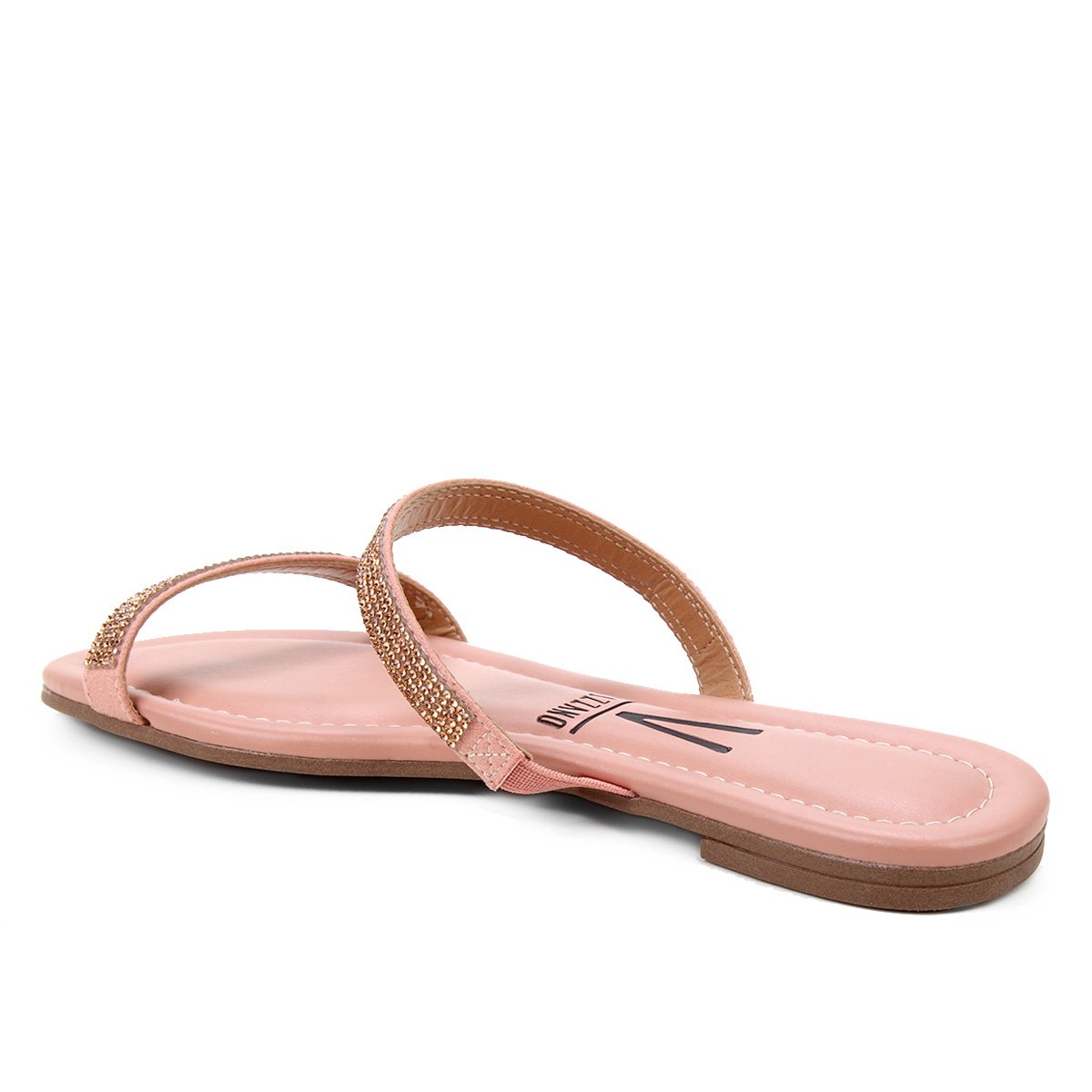 rasteirinha vizzano com strass