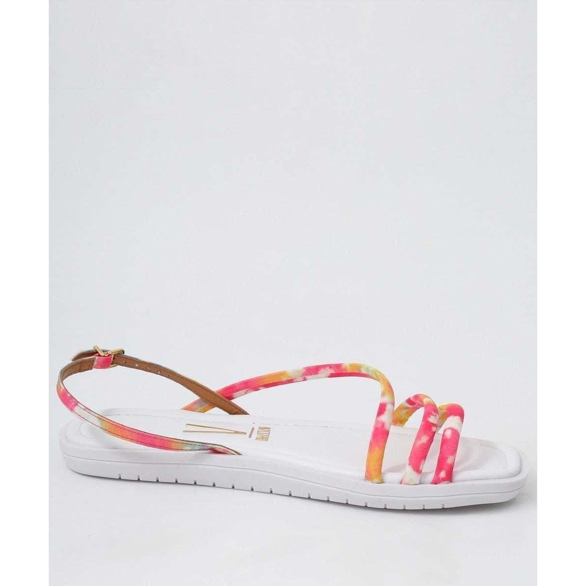 Rasteira Vizzano Tiras Tie Day Feminina - Branco | Zattini
