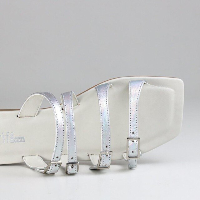 Rasteira Zariff Casual Bico Quadrado Feminino