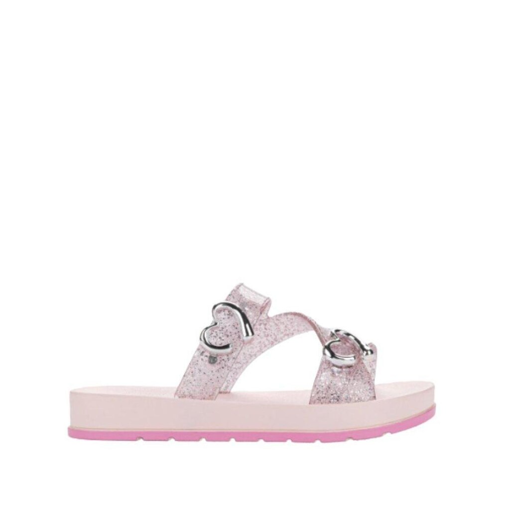 Rasteira Zaxy Plataforma Rosa Lover