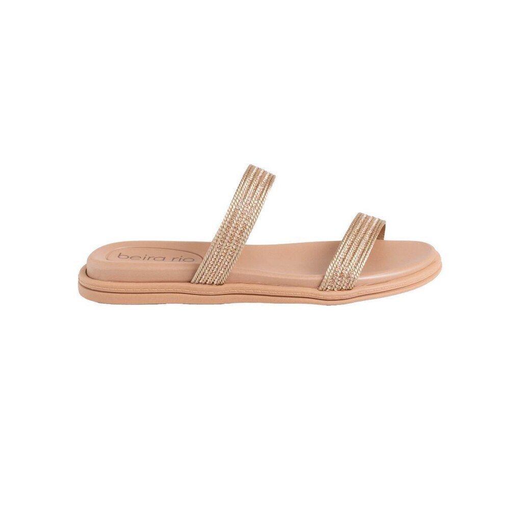 Rasteirinha Strass Beira Rio Papete Feminino