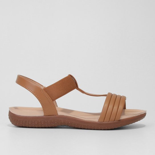 Rateira Modare Multi Tiras Feminina - Marrom