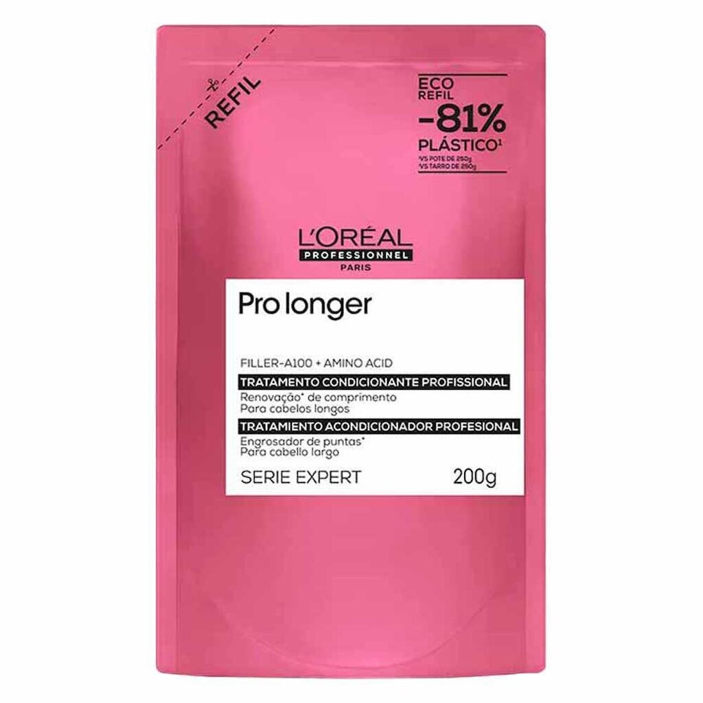 Refil Máscara de tratamento L'Oréal Professionnel Pro Longer 200g