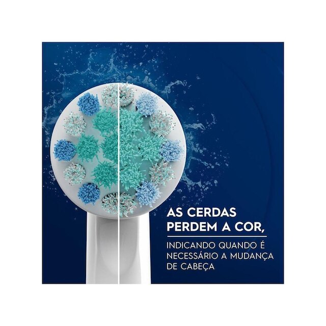 Refil para Escova de Dentes Elétrica Infantil Disney Frozen Oral-B Pro Kids 3+ 2 Unidades