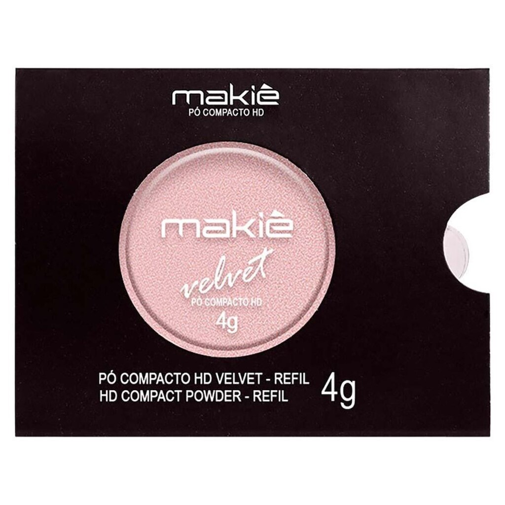 Refil Pó Compacto Makiê HD Glamour