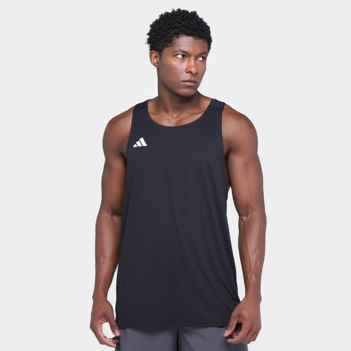 Regata Adidas Adizero Singlet Essentials Masculina Menor preço em Regata Adidas Adizero Singlet Essentials Masculina