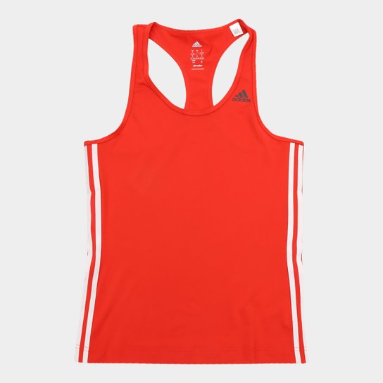 Regata Adidas D2M 3S Feminina - Vermelho