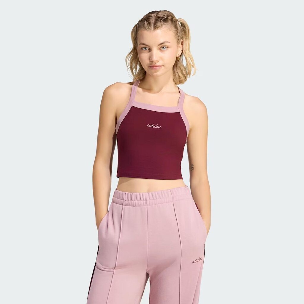 Regata Adidas Regat Seasonals Feminino Bordô