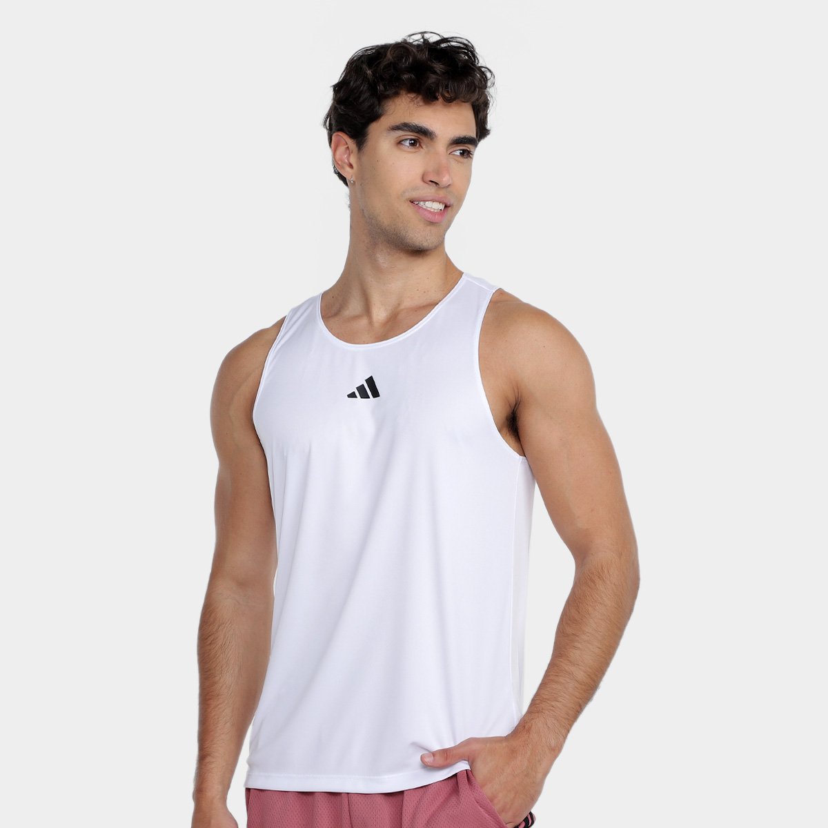 Regata Adidas Treino Básica Masculina é ruim? Regata Adidas Treino Básica Masculina é boa?