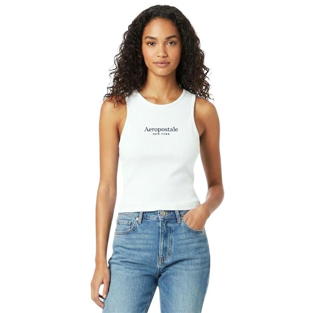 Regata Aeropostale Silkada Branca Feminina