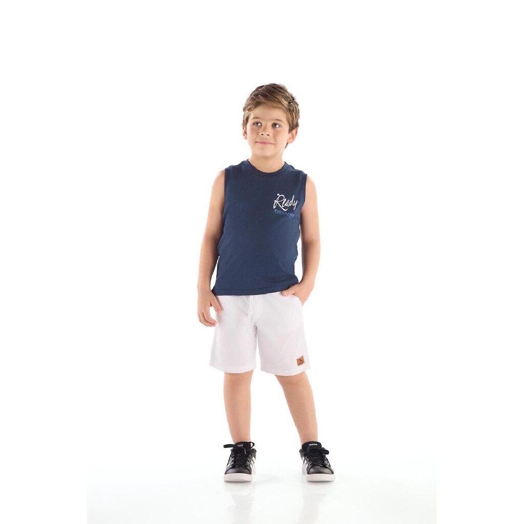 Regata Algodão Estampado Quimby