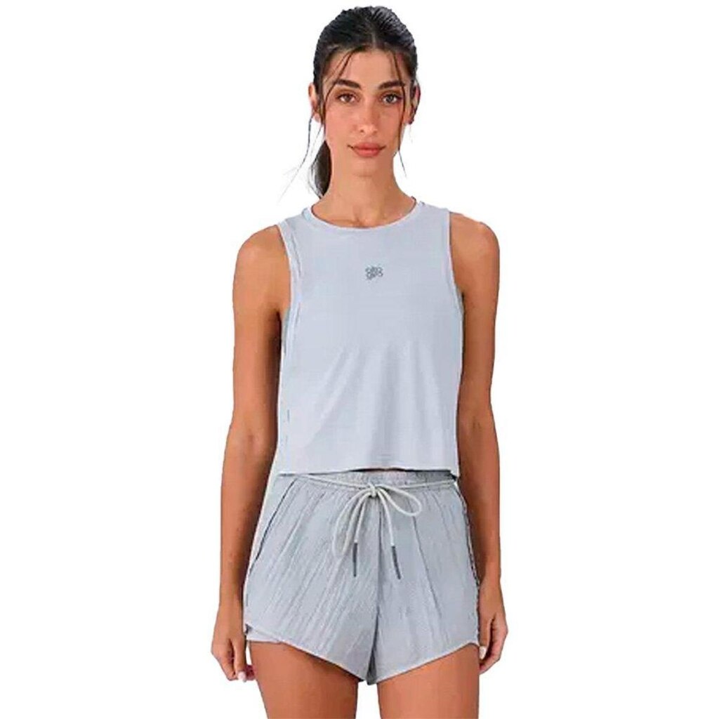Regata Alto Giro Cropped Refletivos Feminina