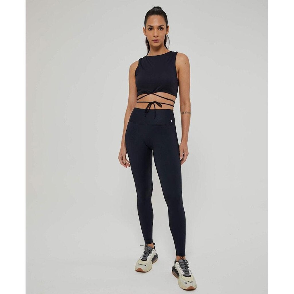 Regata Alto Giro Skin Fit Amarraçao Preto