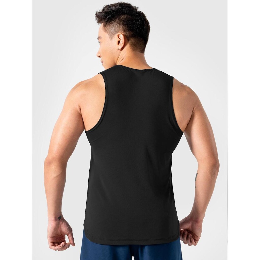 Regata Báscia Masculina Estilo Academia Dia a Dia