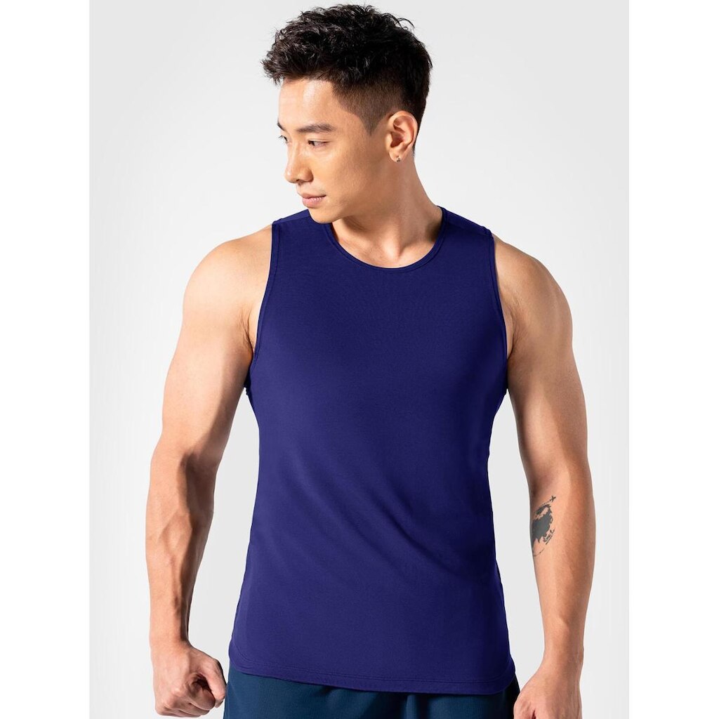 Regata Báscia Masculina Estilo Academia Dia a Dia