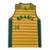 Regata Basquete Brasil Oscar Schimdt 14 Pan 87 Licenciado Braziline - Amarelo