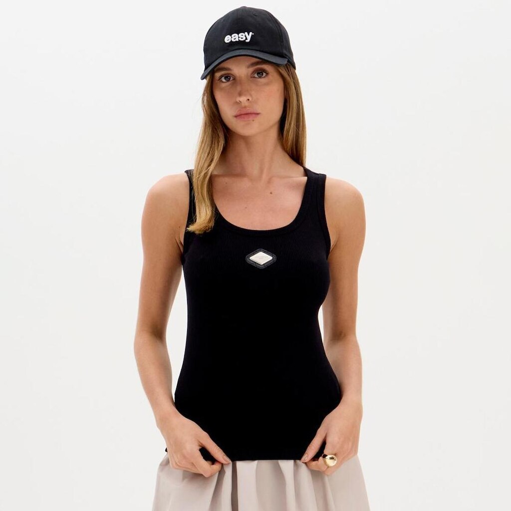 Regata Easy Lança Perfume Canelada Placa Feminino