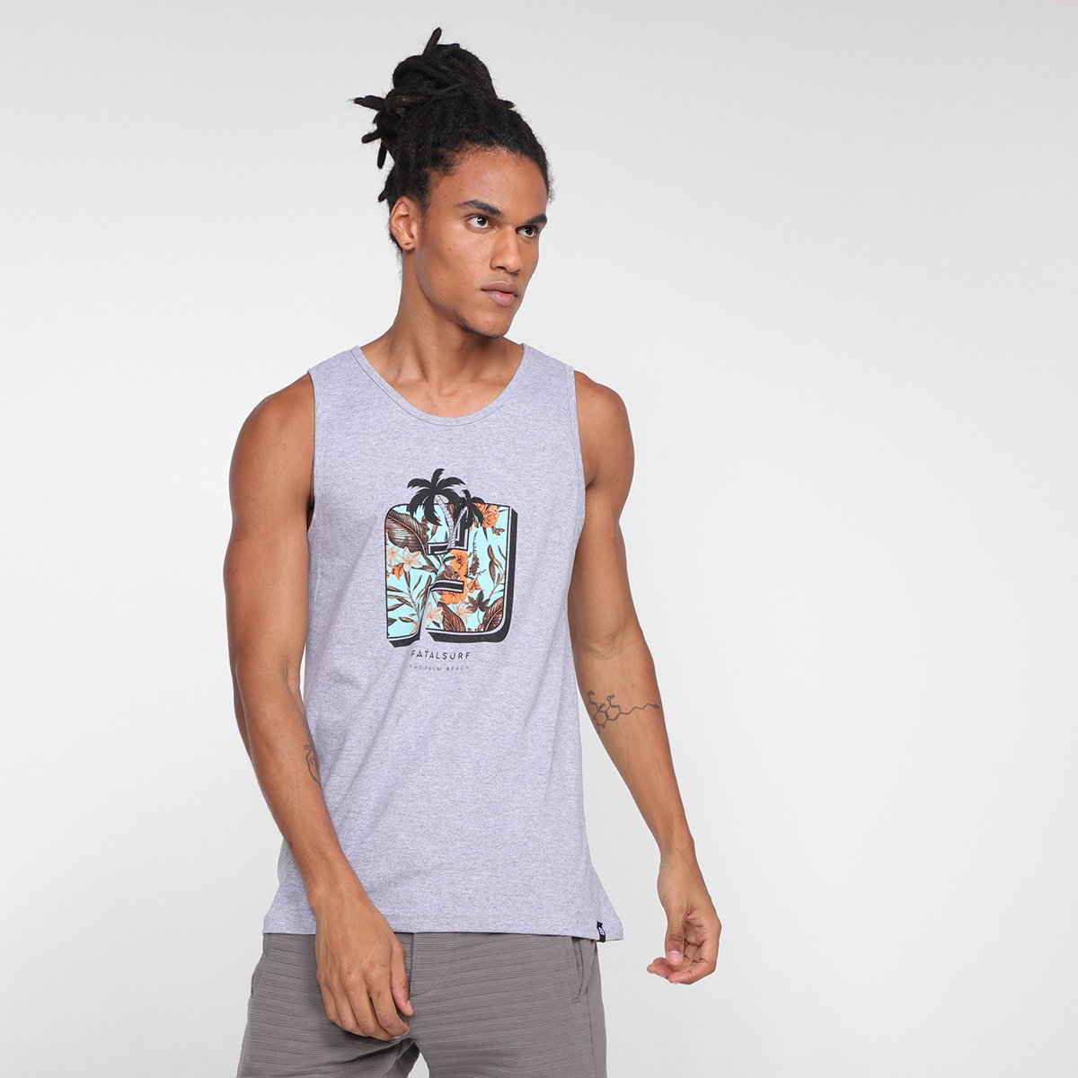 Regata Fatal Beach Masculina - Mescla é ruim? Regata Fatal Beach Masculina - Mescla é boa?