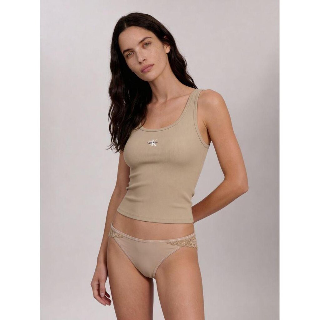 Regata Fem Rib Graphic Loung - Caqui Medio