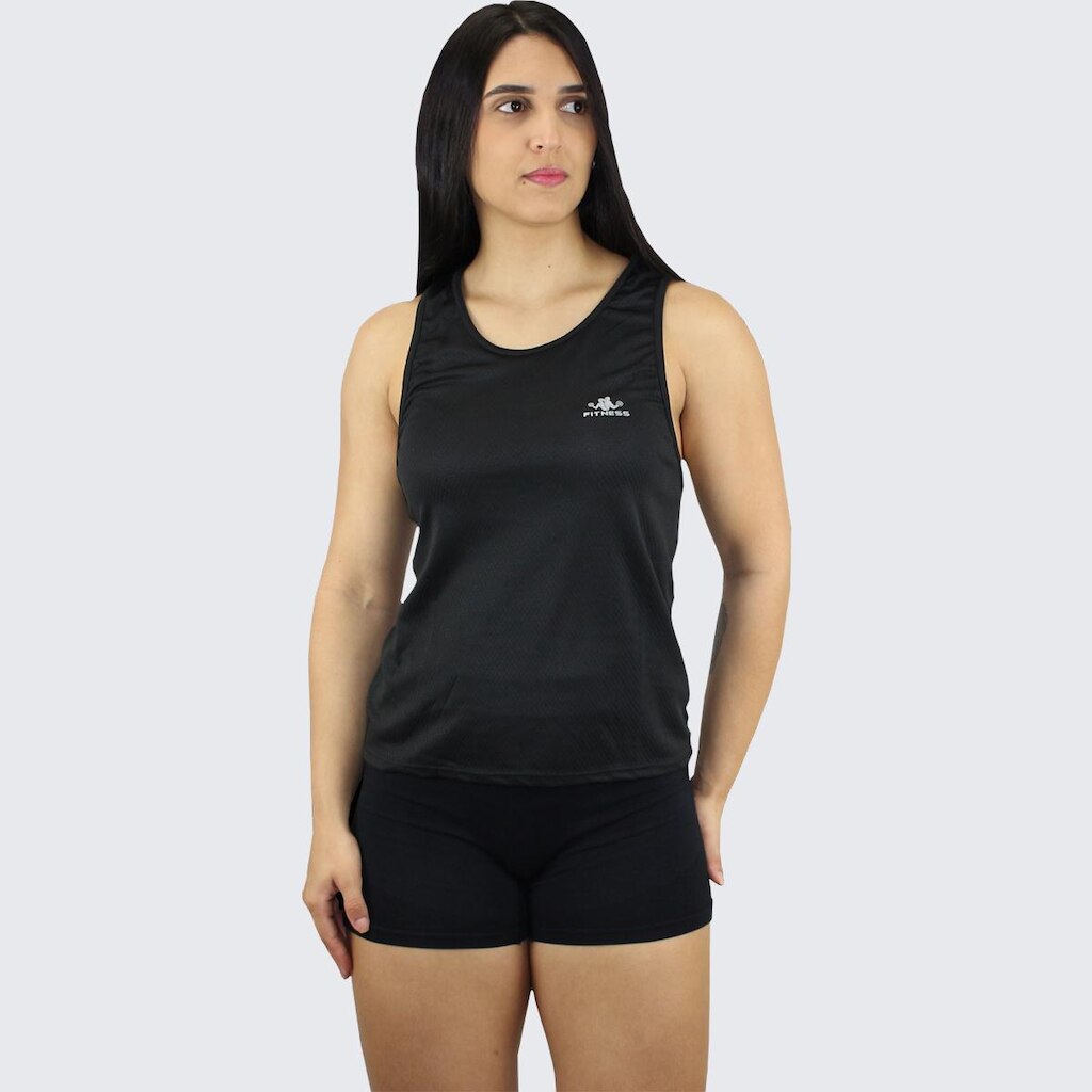 Regata Feminina Academia Dry Roupa Esportiva Treino Luxo