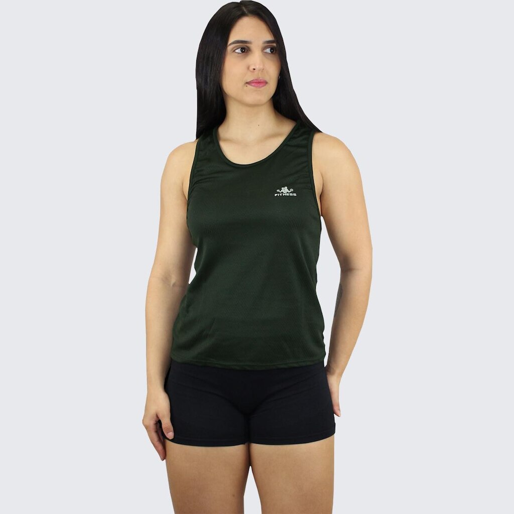 Regata Feminina Academia Dry Roupa Esportiva Treino Luxo