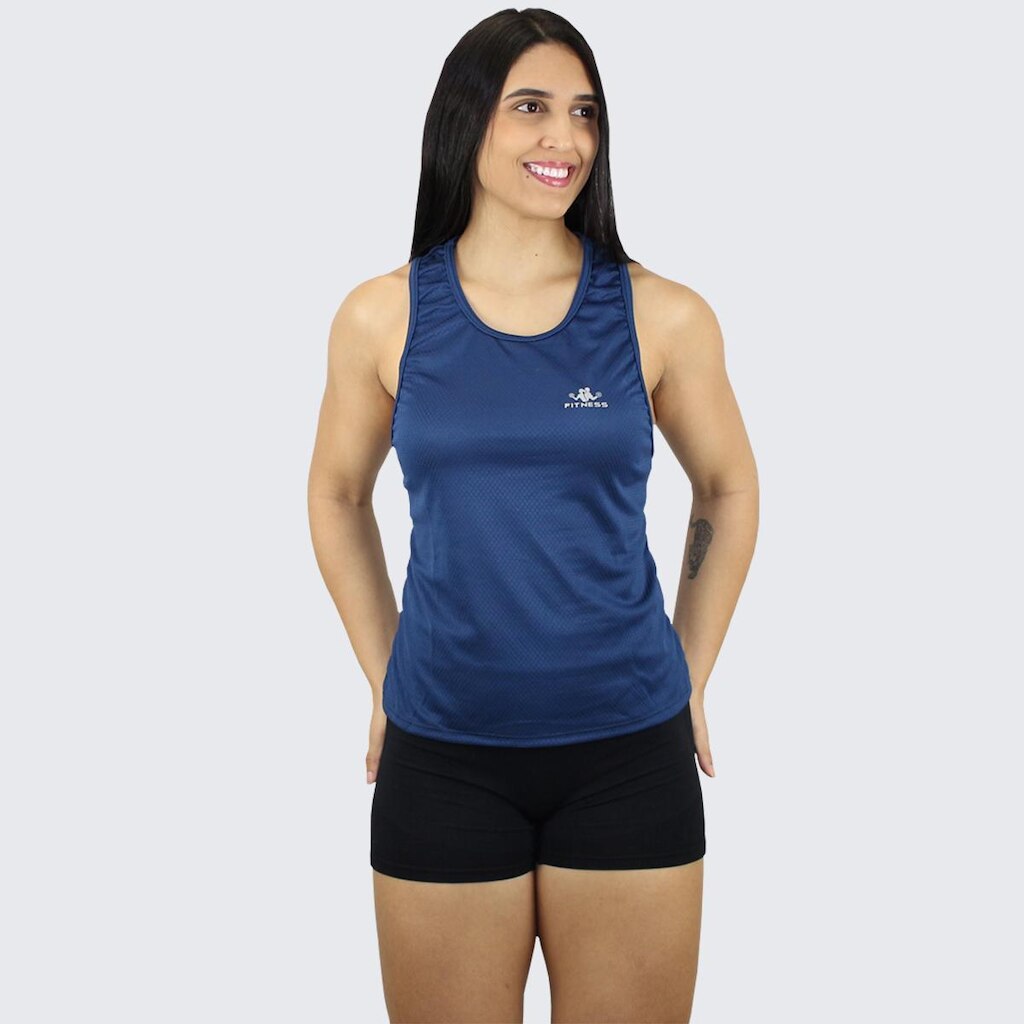 Regata Feminina Academia Dry Roupa Esportiva Treino Luxo