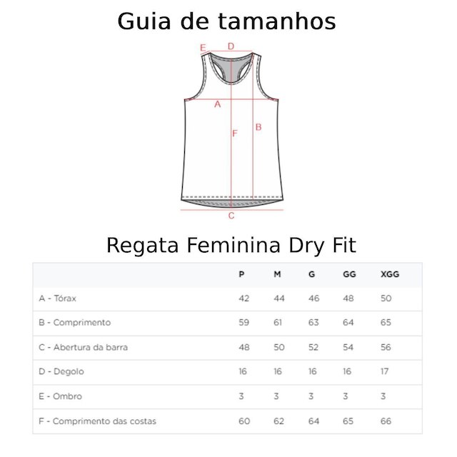 Regata Feminina Dry Academia Fitness Treino