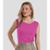 Regata Feminina em Visco Tricot Dianna Rosa - Rosa