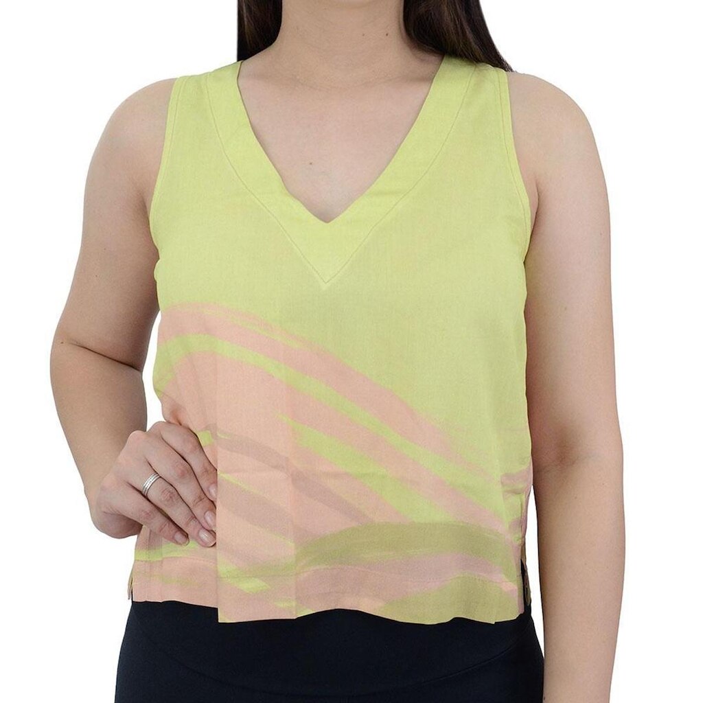 Regata Feminina Gatos e Atos Viscose Verde - G197