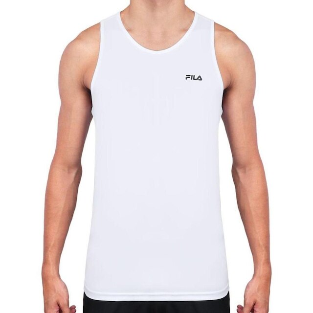 Regata Fila Basic Sports Polygin Masculina - Branca