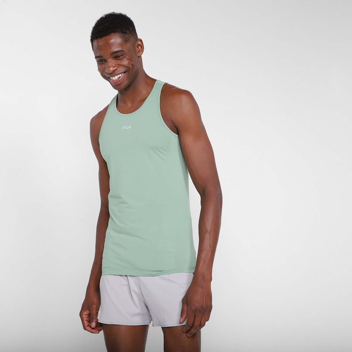 Regata Fila Bio Masculina - Verde é ruim? Regata Fila Bio Masculina - Verde é boa?