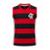 Regata Flamengo Braziline Vivaz - Infantil - Preto+Vermelho