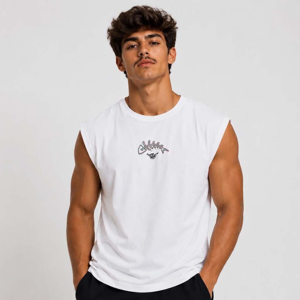 Regata Hang Loose Fish Branca