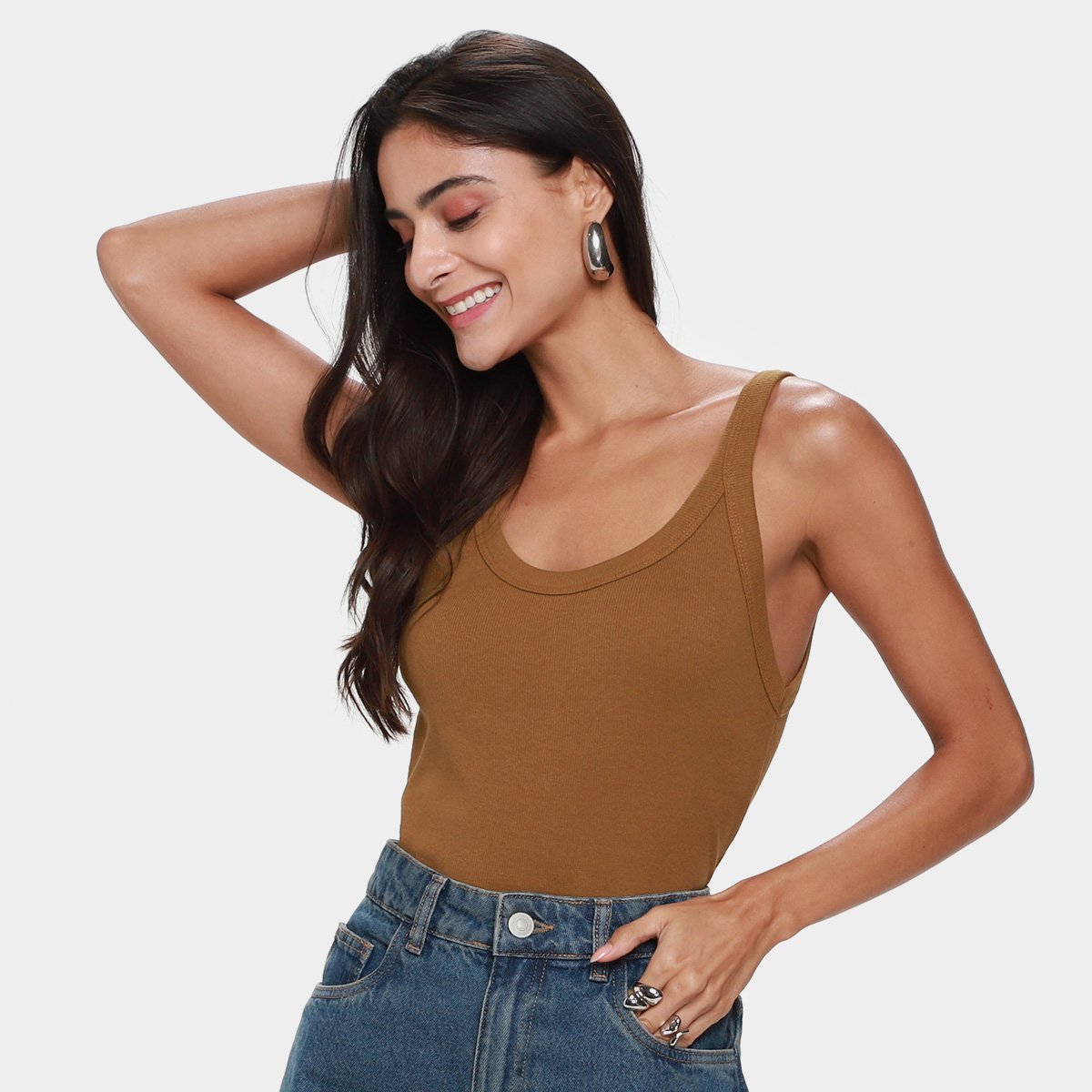 Regata Hering Slim Básica Feminina é boa?