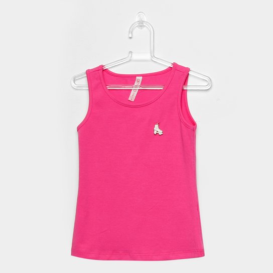 Regata Infantil Cativa Patins Feminina - Pink