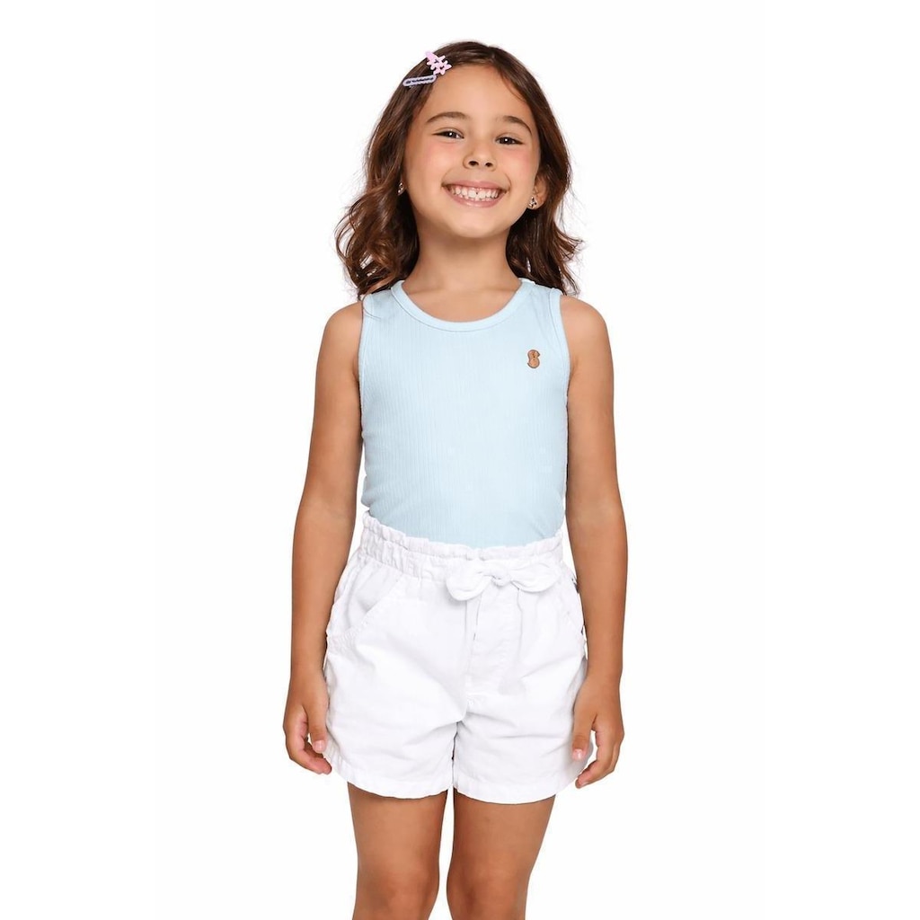 Regata Infantil Menina Basiquinho Alphabeto