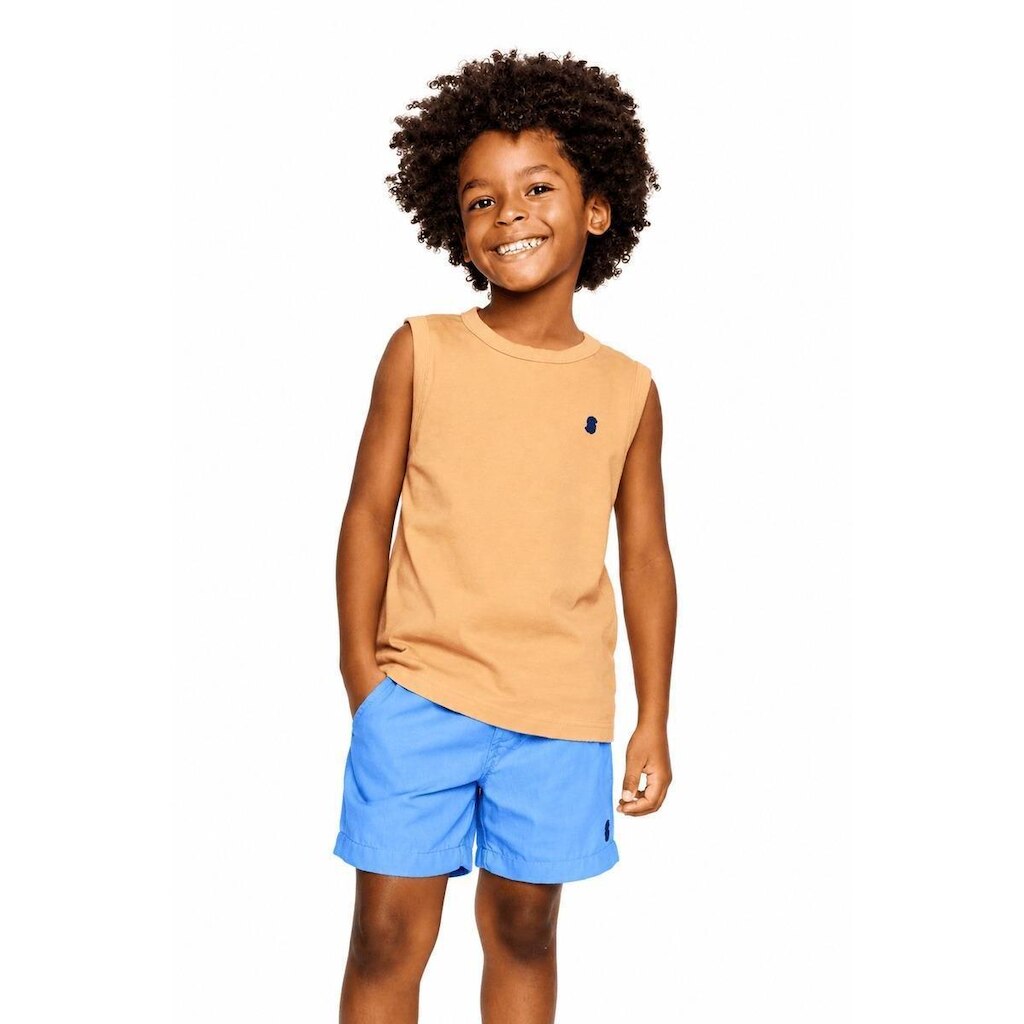 Regata Infantil Menino Basiquinho Alphabeto