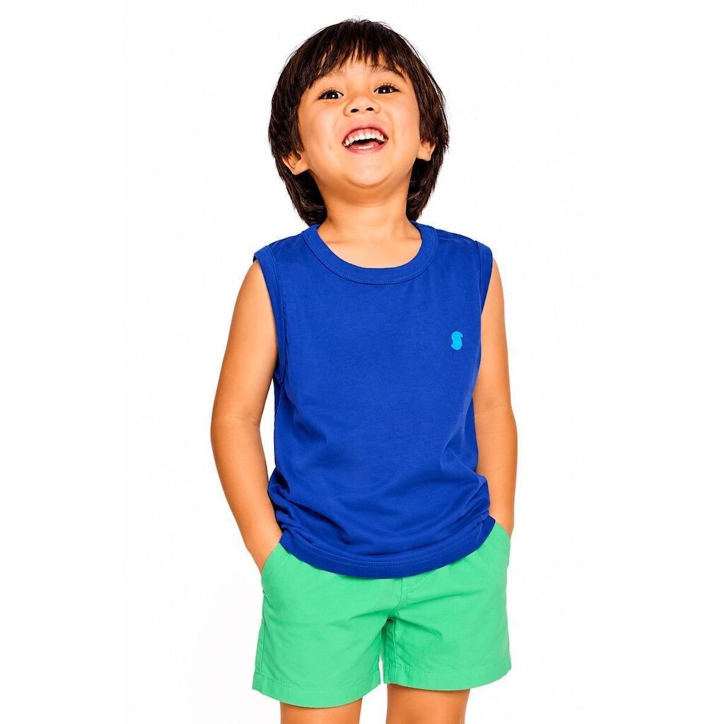 Regata Infantil Menino Basiquinho Alphabeto