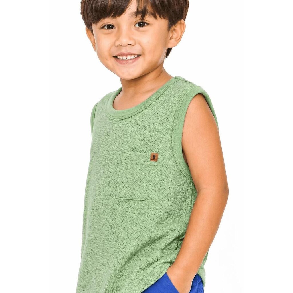 Regata Infantil Menino Tricot Alphabeto