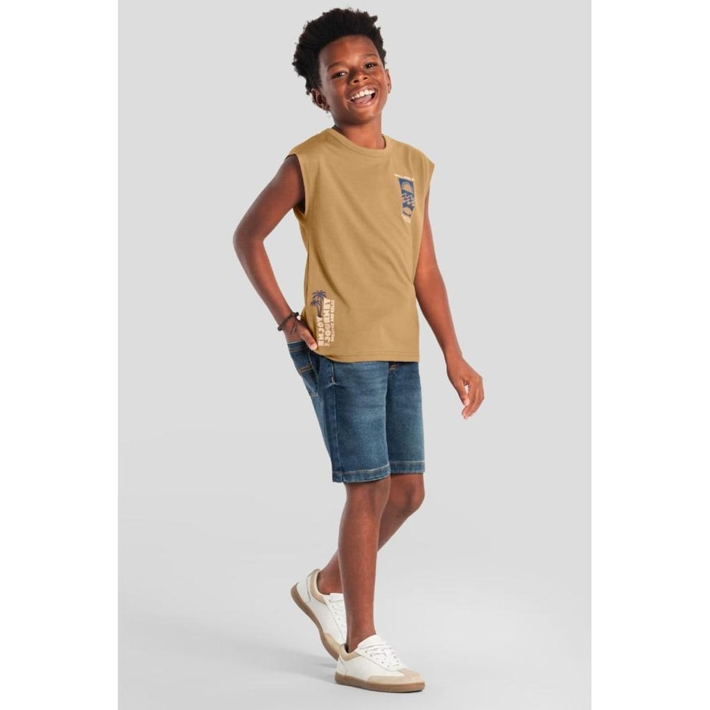 Regata infantil menino tropical em gel Brandili