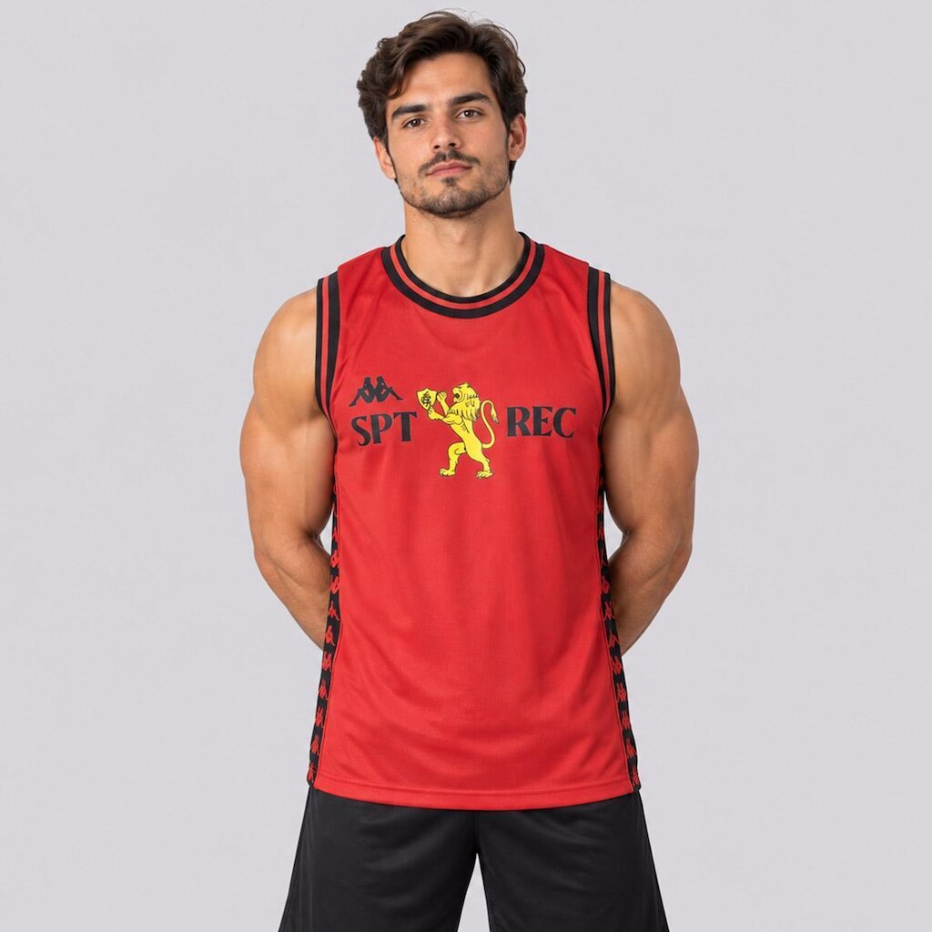 Regata Kappa Sport Recife Supporter Premium 2026 Vermelha