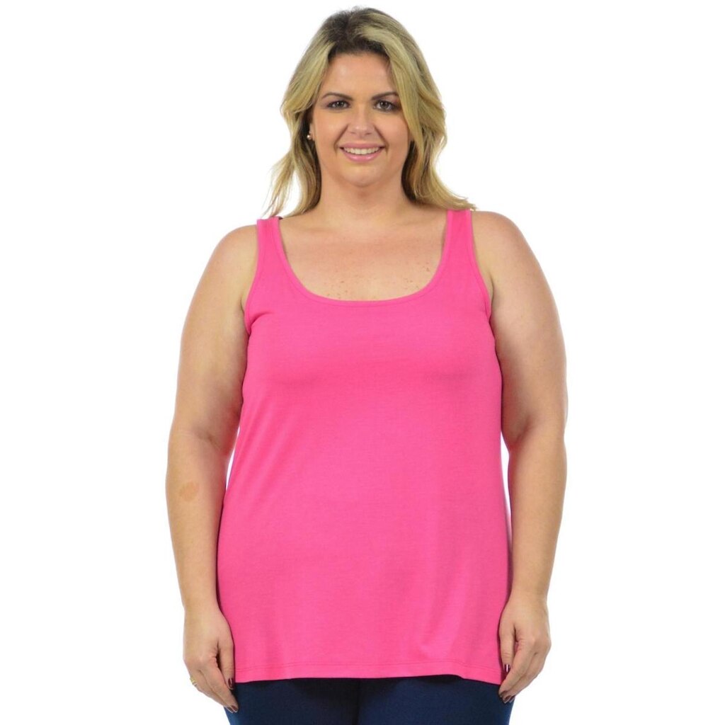 Regata longa londres plus size fenomenal(sem elasticidade) Branco 50