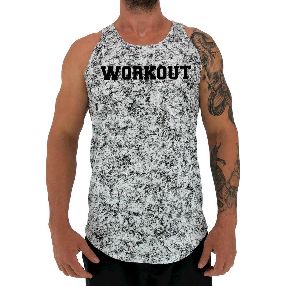 Regata Longline MXD Conceito Workout Masculina Menor preço em Regata Longline MXD Conceito Workout Masculina