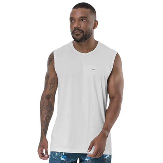 Regata Machão Elite Básica Masculina - Branco M