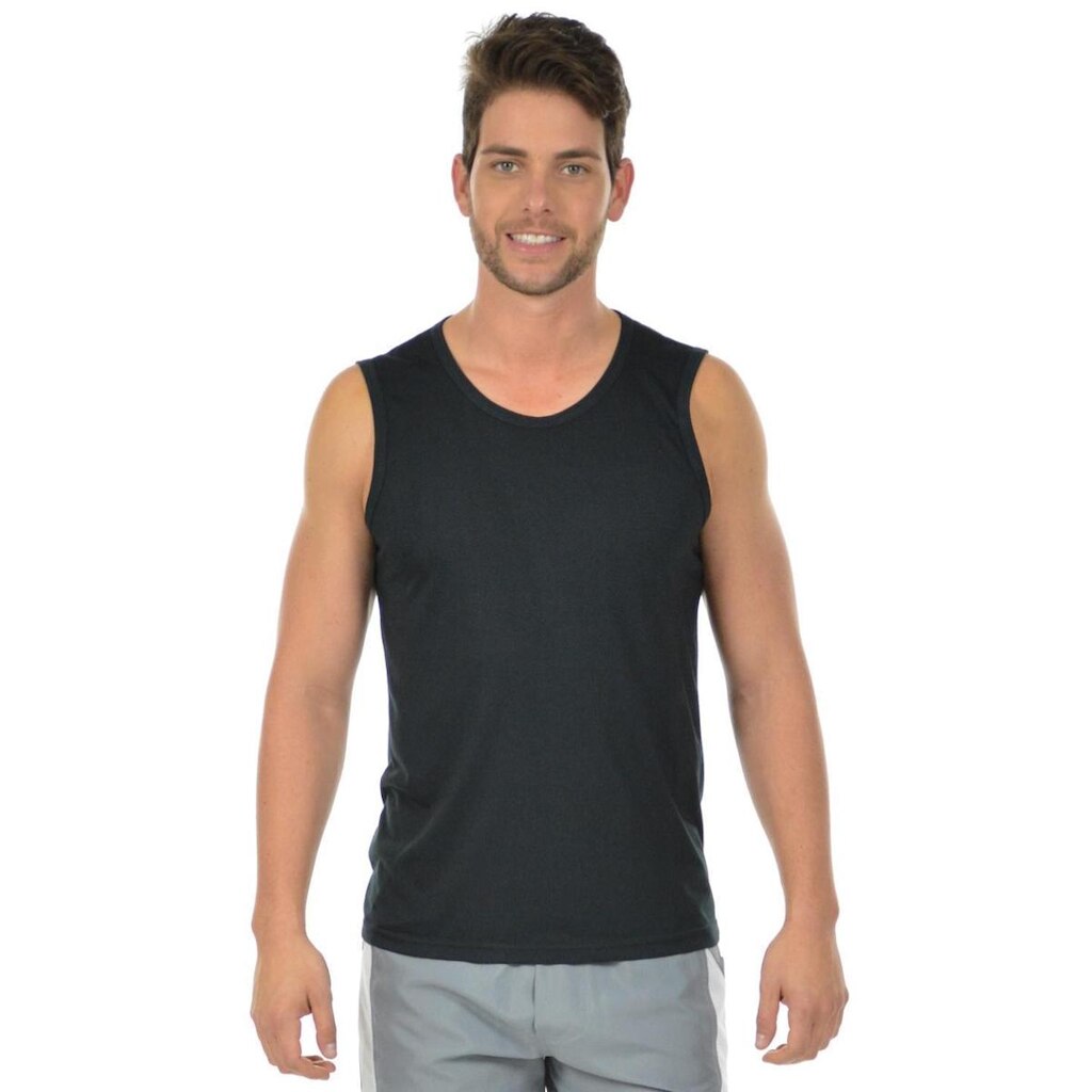 Regata machão malha fria fenomenal(sem elasticidade) Branco P
