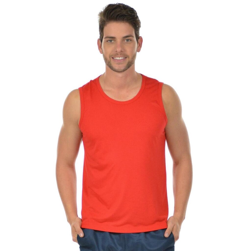 Regata machão malha fria fenomenal(sem elasticidade) Branco P