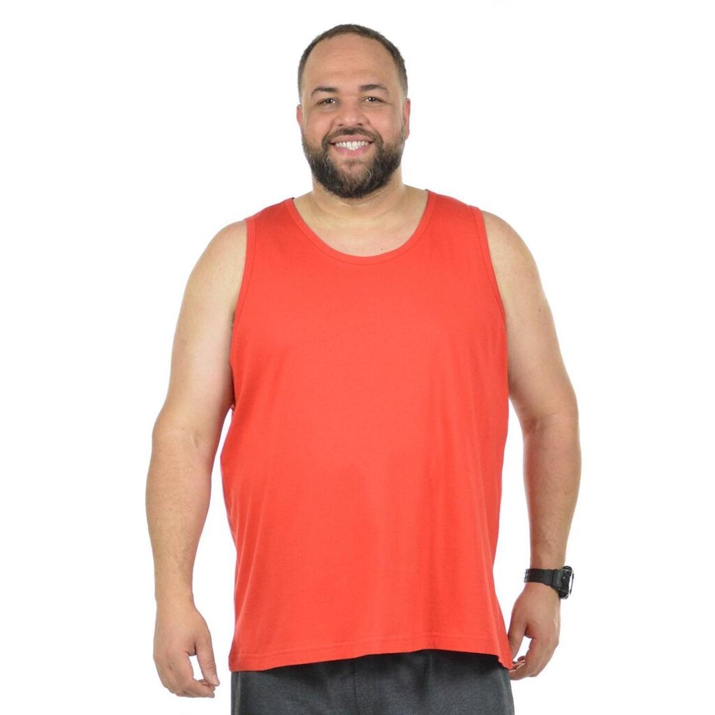 Regata machão plus size fenomenal Azul royal 50