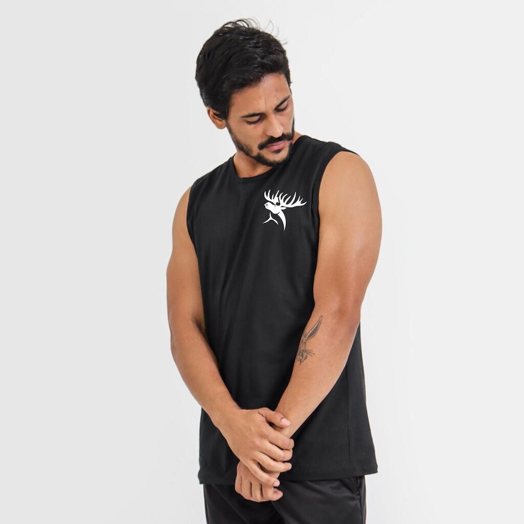 Regata Masculina Básica Titanium Fitness Conforto Estilo e Proteção Antiodor