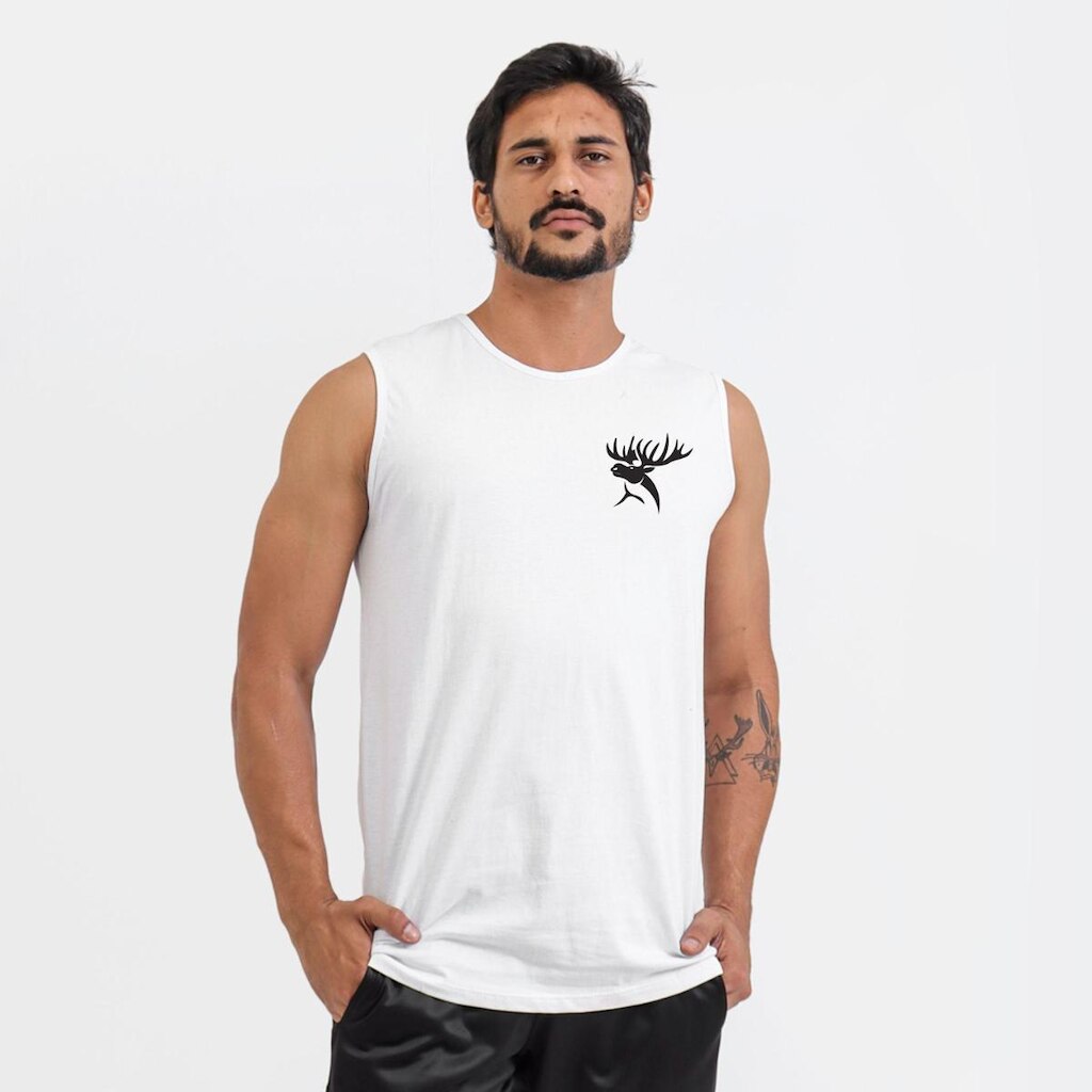 Regata Masculina Básica Titanium Fitness Conforto Estilo e Proteção Antiodor