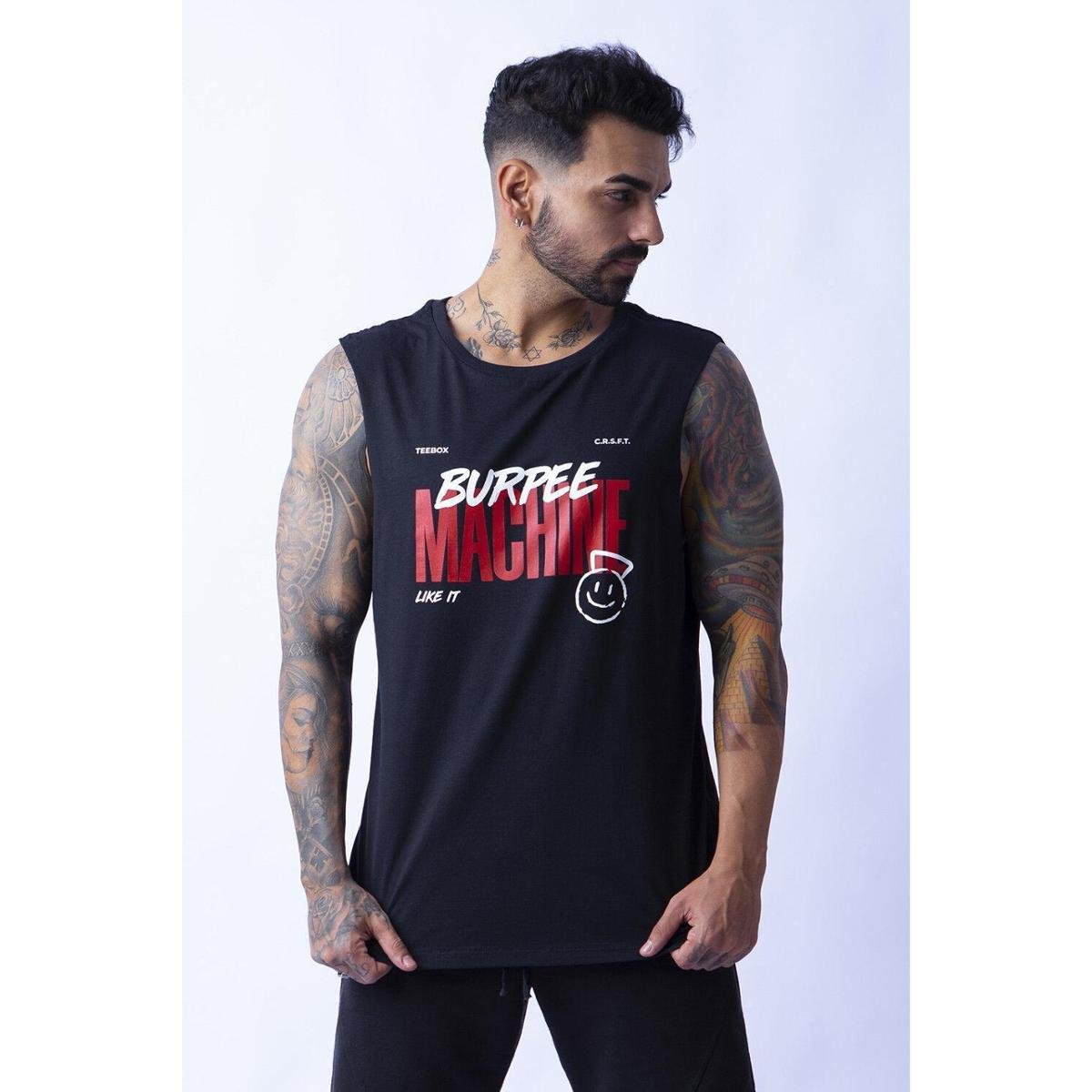 Regata masculina BURPEE MACHINE Teebox - Verde | Zattini